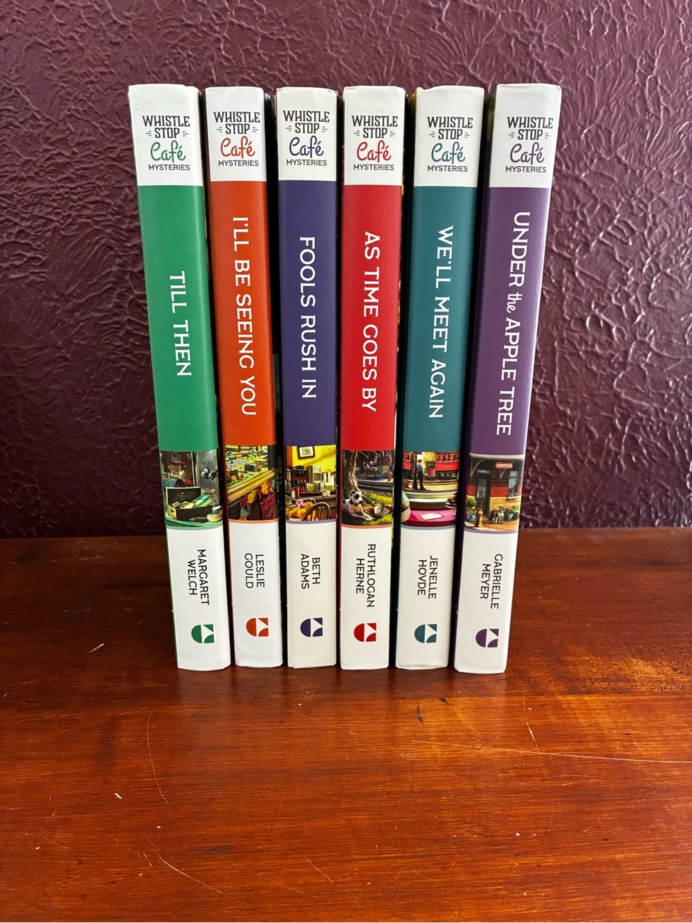 Whistle Stop Cafe Mysteries Book Lot Guideposts Hardcover Lot of 6 Hardcover